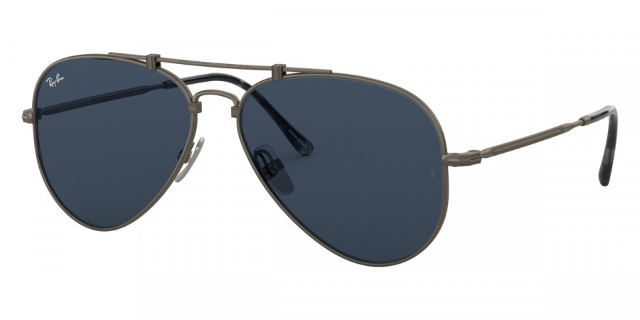 Color: Demi Gloss Pewter (9138T0) - Ray-Ban RB81259138T058