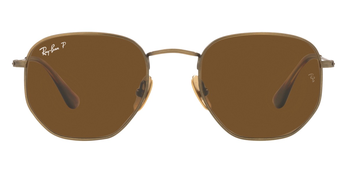 Ray-Ban™ Hexagonal RB8148 920757 51 Demigloss Antique Gold