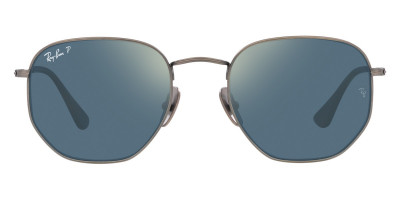 Ray-Ban™ Hexagonal RB8148 920948 51 Silver Sunglasses