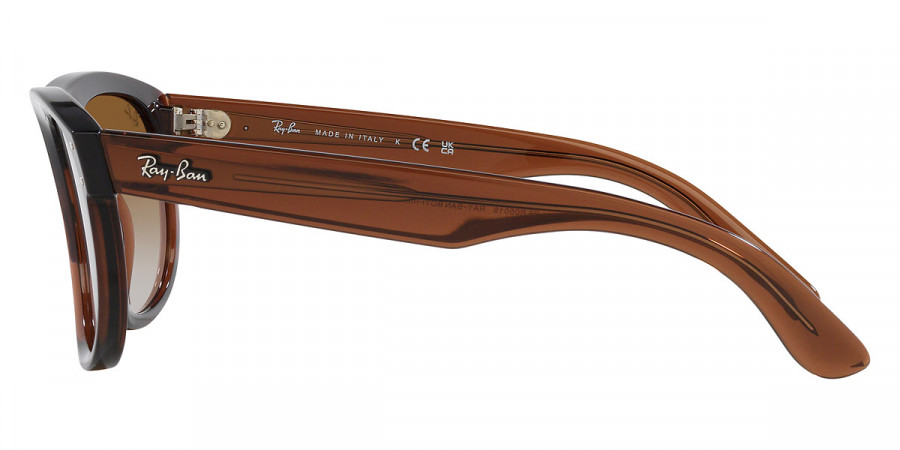 Color: Transparent Brown (6709CB) - Ray-Ban RBR0501S6709CB56