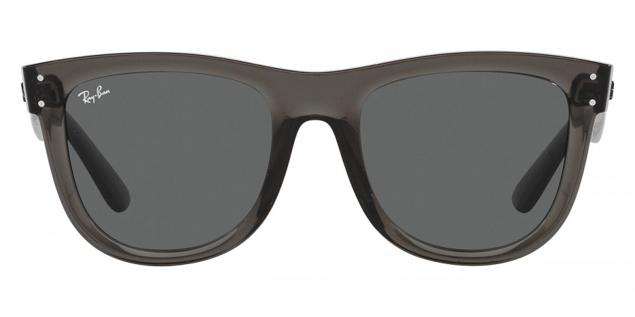 Ray-Ban™ Wayfarer Reverse RBR0502S 6707GR 53 - Transparent Dark Gray