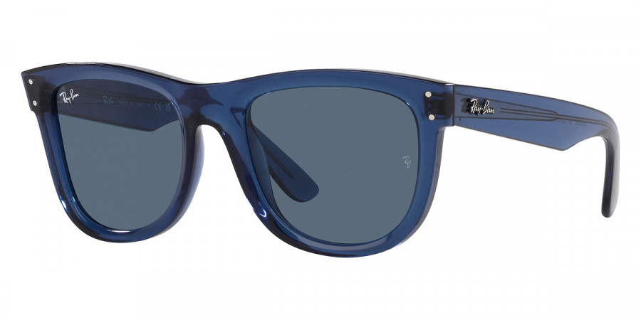 Color: Transparent Navy Blue (67083A) - Ray-Ban RBR0502S67083A50