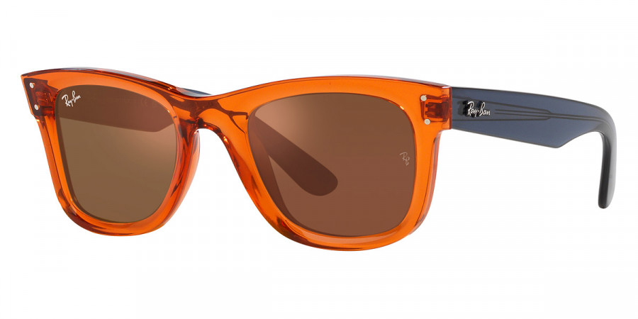 Color: Transparent Orange (6712GM) - Ray-Ban RBR0502S6712GM53