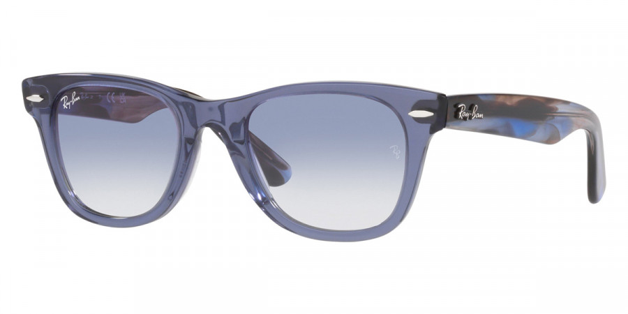 Color: Transparent Blue (712819) - Ray-Ban RJ9066S71281947