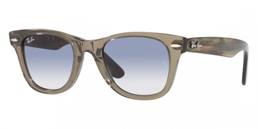 Color: Transparent Green (71298G) - Ray-Ban RJ9066S71298G47