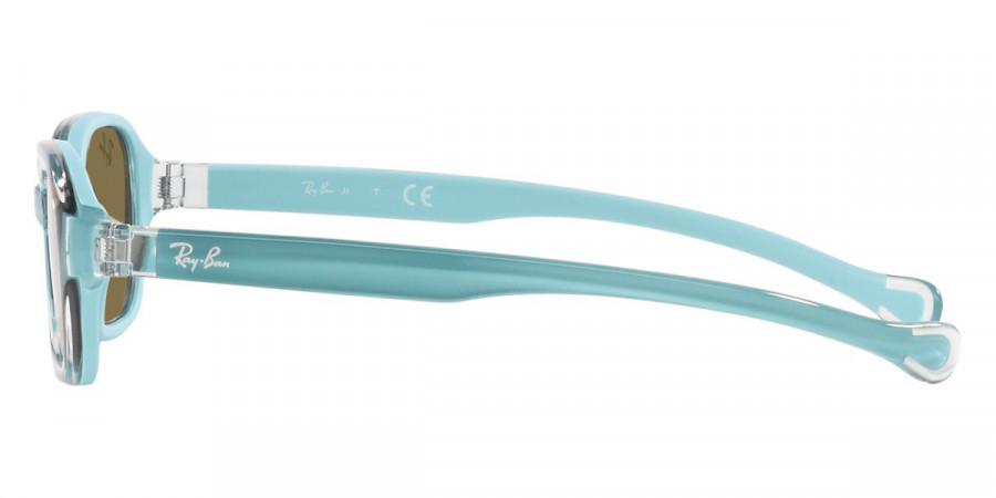 Color: Light Blue on Rubber Light Blu (709773) - Ray-Ban RJ9074S70977341