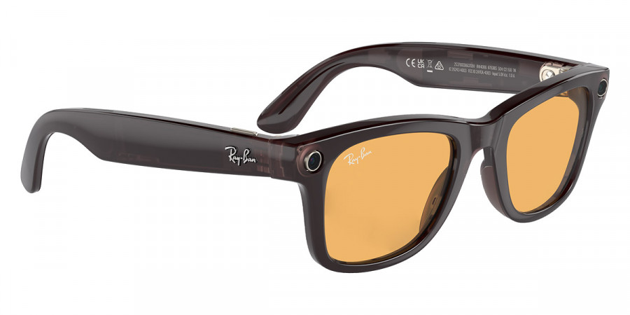 Color: Shiny Rebel Black (675385) - Ray-Ban RW400667538550