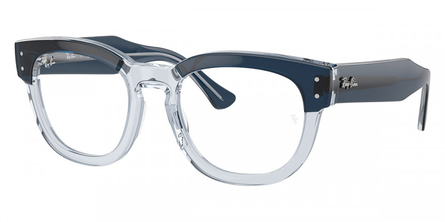 Ray-Ban™ Mega Hawkeye RX0298V 8324 50 - Blue on Transparent Blue