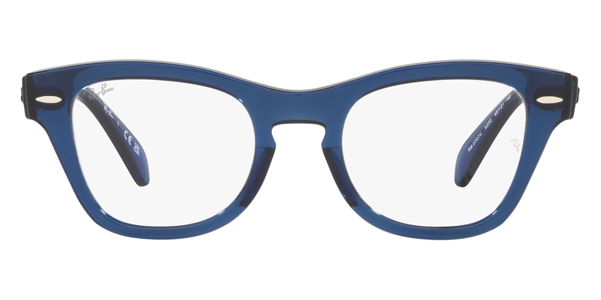 Ray-Ban™ RX0707V 8200 48 - Transparent Dark Blue