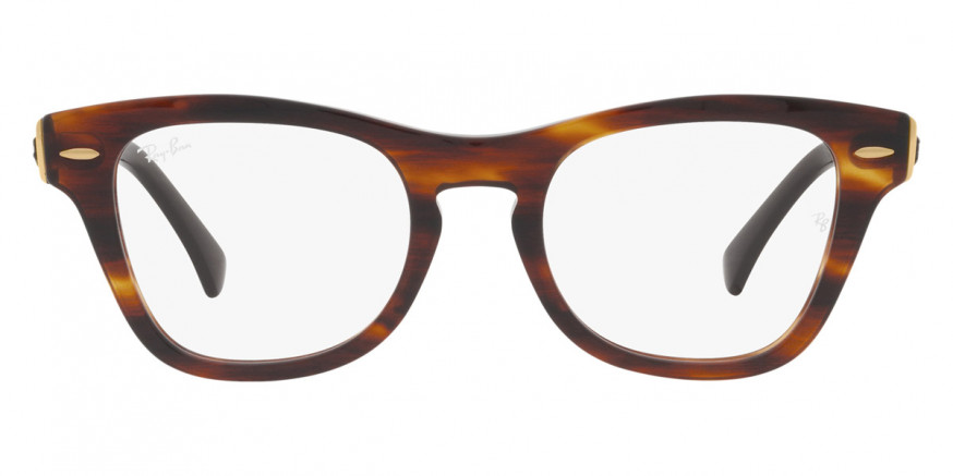 Ray-Ban™ RX0707VM 2144 48 Striped Havana Eyeglasses