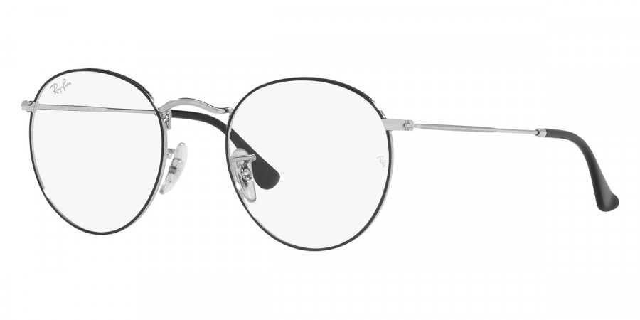 Color: Black on Silver (2861) - Ray-Ban RX3447V286150