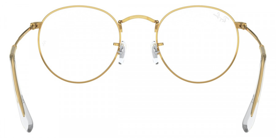 Color: White On Legend Gold (3104) - Ray-Ban RX3447V310450