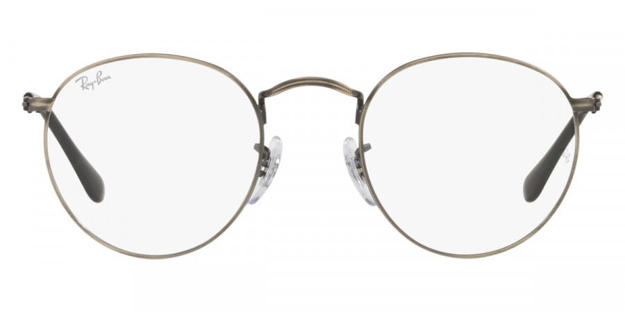 Ray-Ban™ Round Metal RX3447V 3118 50 - Antique Gunmetal