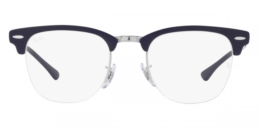 Ray-Ban™ Clubmaster Metal RX3716VM 3148 50 - Blue on Silver