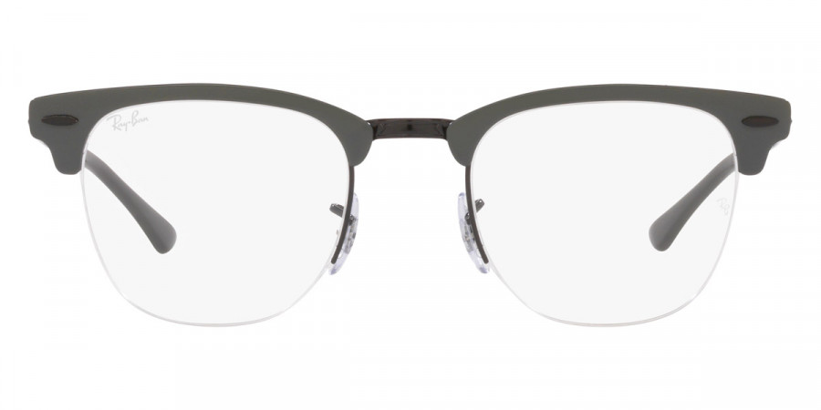 Ray-Ban™ Clubmaster Metal RX3716VM 3150 50 - Gray on Black