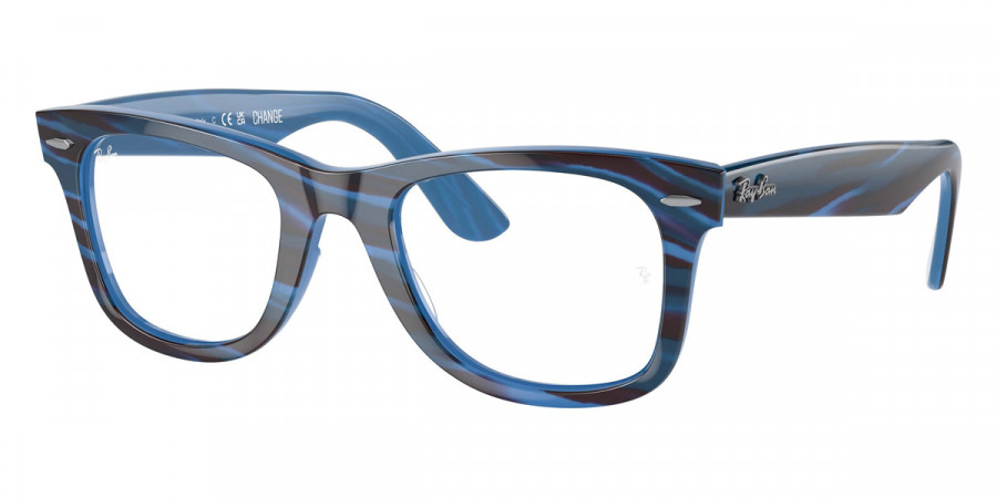 Ray-Ban™ Wayfarer Ease RX4340V 8384 50 - Photo Striped Blue