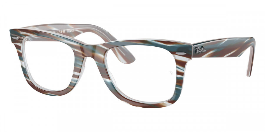 Ray-Ban™ Wayfarer RX5121F 8382 50 - Photo Striped Light Blue