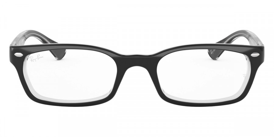 Ray-Ban™ RX5150 2034 50 - Black On Transparent