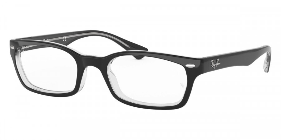 Color: Black On Transparent (2034) - Ray-Ban RX5150203450