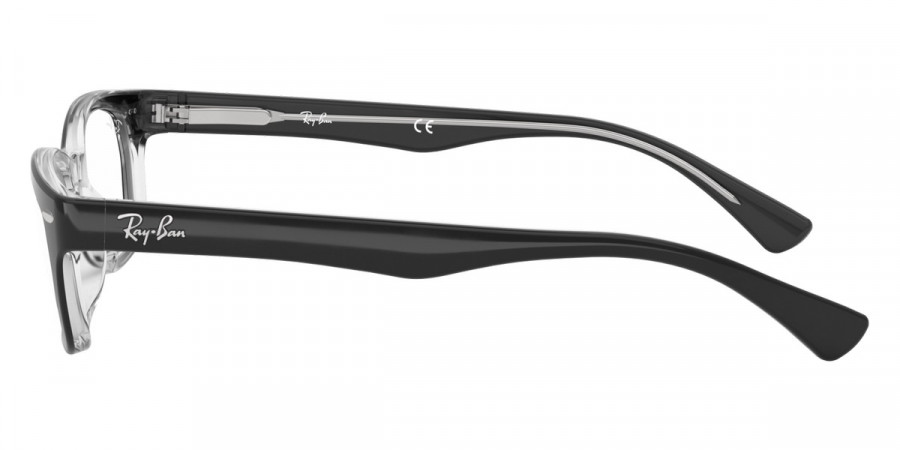 Color: Black On Transparent (2034) - Ray-Ban RX5150203450