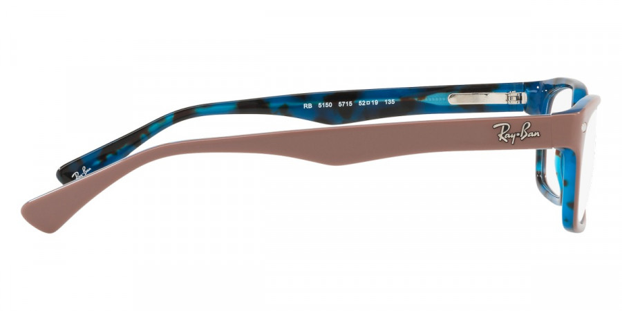 Color: Top Light Brown on Havana Blue (5715) - Ray-Ban RX5150571548