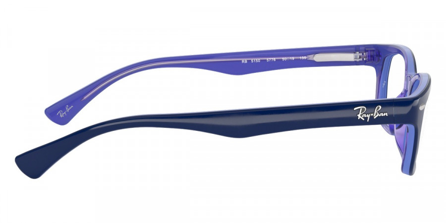 Color: Blue Transparent Violet (5776) - Ray-Ban RX5150577650