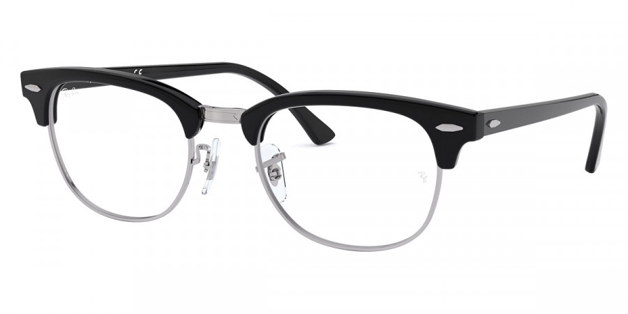 Color: Black on Silver (2000) - Ray-Ban RX5154200053