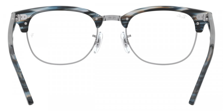 Color: Blue/Gray Striped (5750) - Ray-Ban RX5154575049