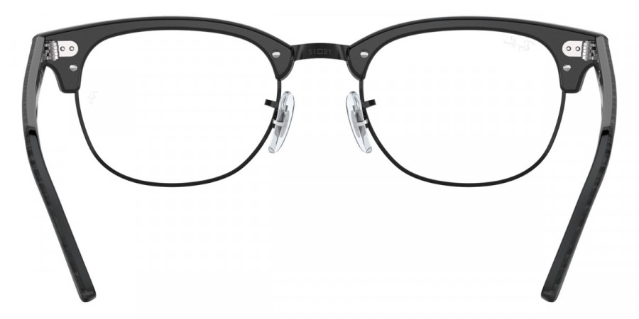 Color: Wrinnkled Black On Black (8049) - Ray-Ban RX5154804949