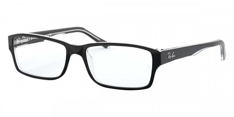 Color: Black On Transparent (2034) - Ray-Ban RX5169203454