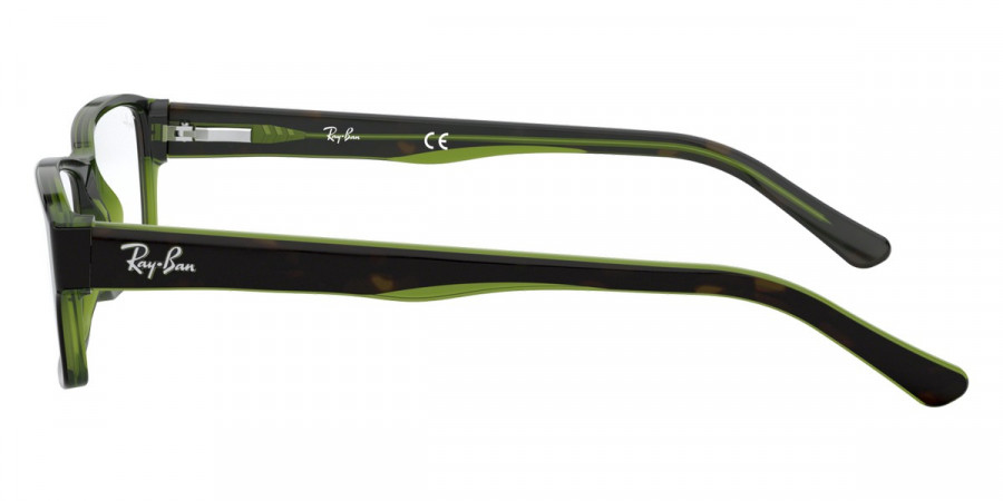 Color: Havana On Green Transparent (2383) - Ray-Ban RX5169238354