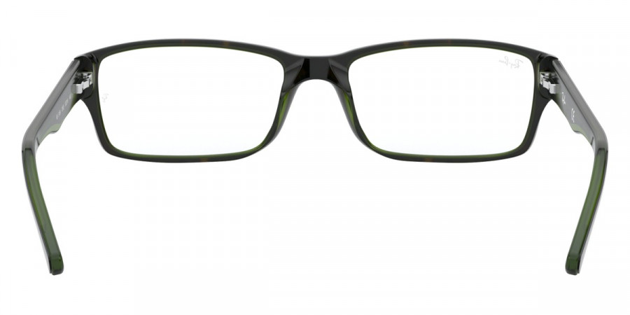 Color: Havana On Green Transparent (2383) - Ray-Ban RX5169238354