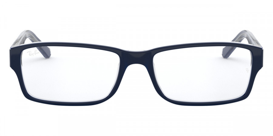 Ray-Ban™ RX5169 5815 54 - Blue On Transparent Gray