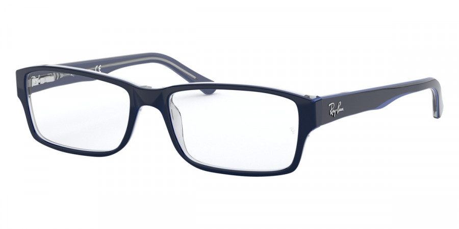 Color: Blue On Transparent Gray (5815) - Ray-Ban RX5169581554