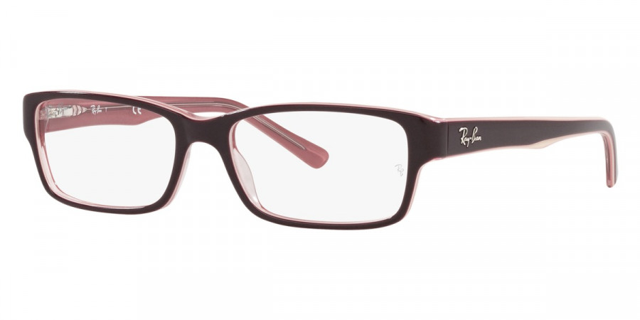 Color: Brown on Transparent Pink (8120) - Ray-Ban RX5169812054