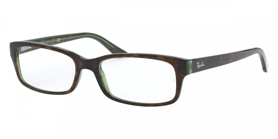 Color: Havana On Green (2445) - Ray-Ban RX5187244550