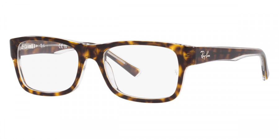 Color: Havana on Transparent (5082) - Ray-Ban RX5268508252