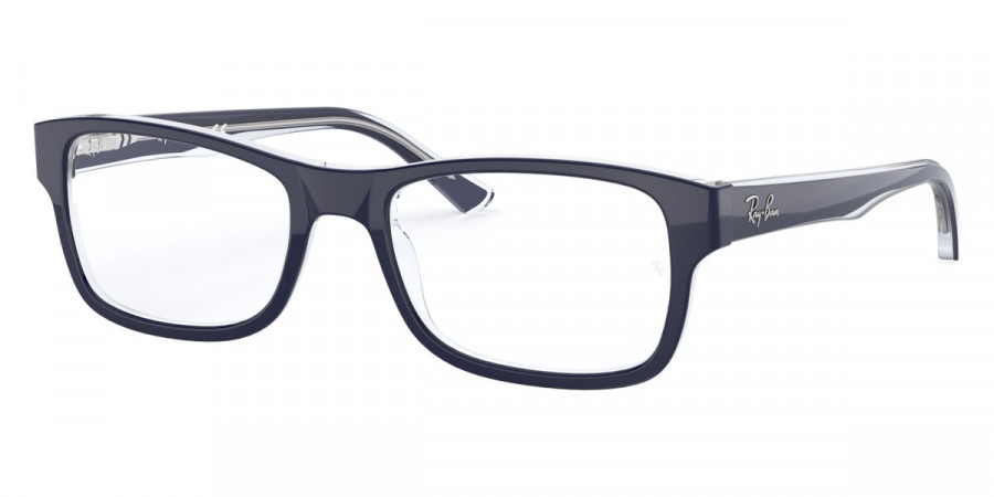 Color: Top Blue on Transparent (5739) - Ray-Ban RX5268573955