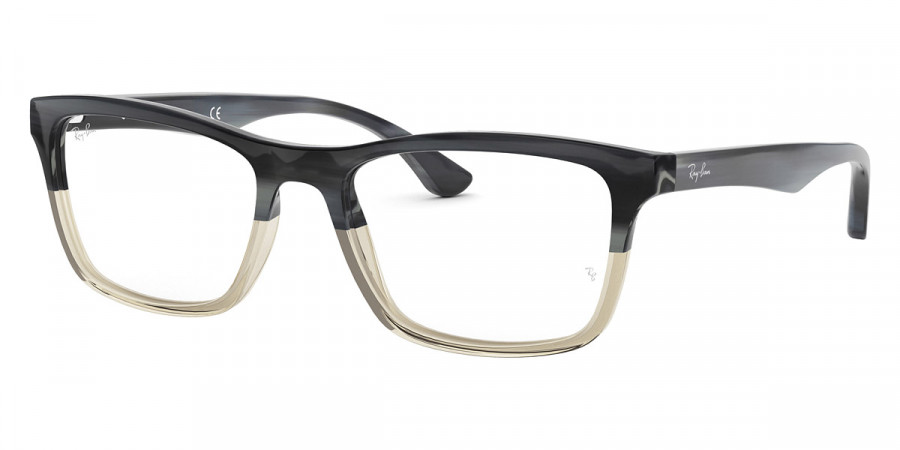 Color: Gray Horn Gradient Gray (5540) - Ray-Ban RX5279554055