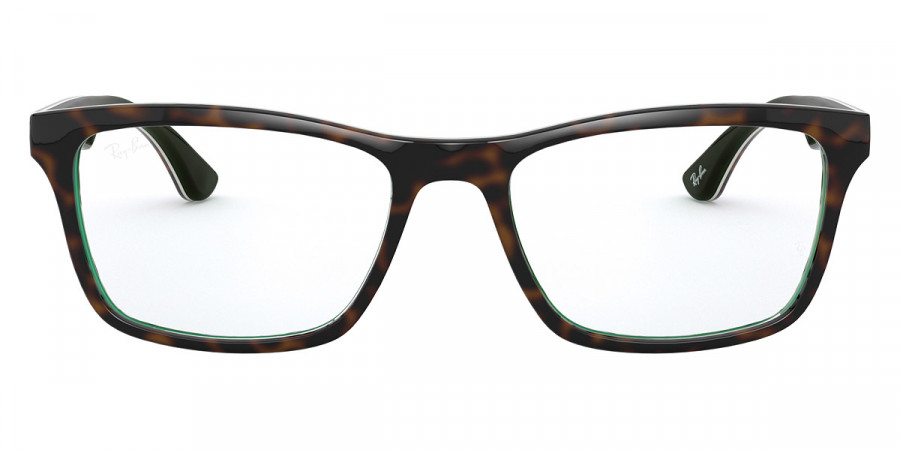 Ray-Ban™ RX5279 5974 53 - Havana On Transparent Green