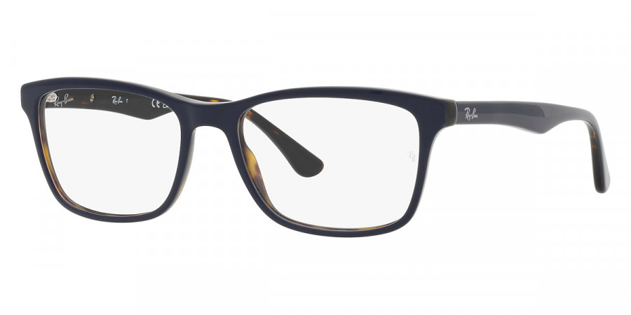 Color: Blue on Havana (8283) - Ray-Ban RX5279F828355