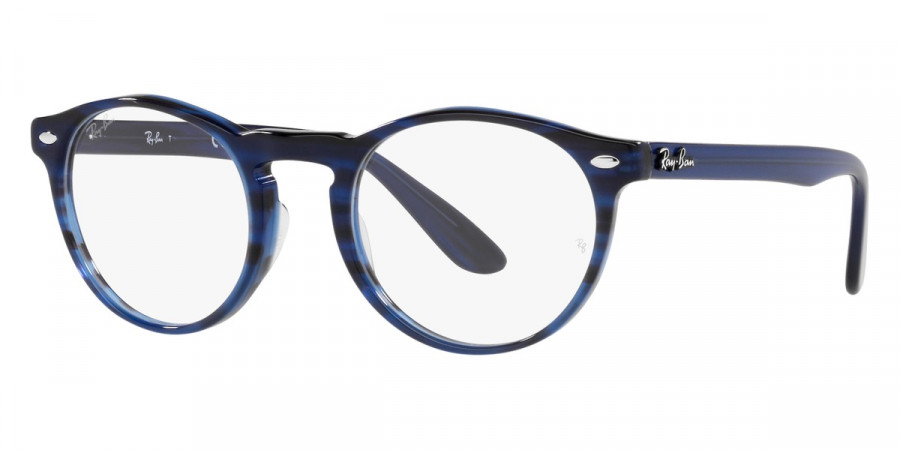 Color: Striped Blue (8053) - Ray-Ban RX5283805351