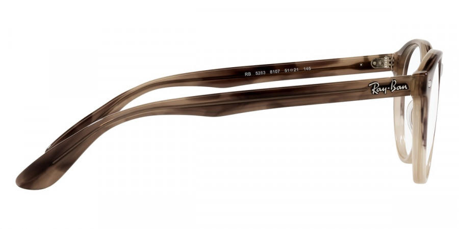 Color: Gradient Brown Havana (8107) - Ray-Ban RX5283810751