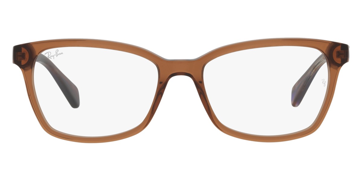 Ray-Ban™ RX5362 8179 52 Transparent Brown Eyeglasses