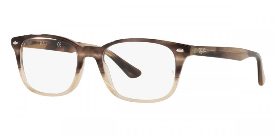 Color: Gradient Brown Havana (8107) - Ray-Ban RX5375810751