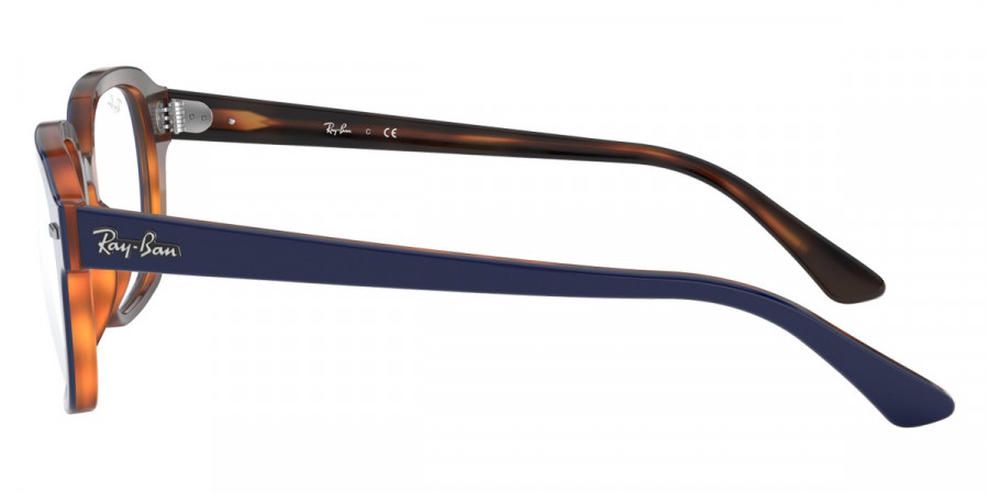 Color: Blue On Havana Red (5910) - Ray-Ban RX5382591050