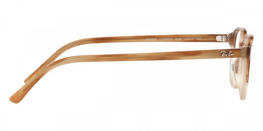 Color: Gradient Light Brown Havana (8108) - Ray-Ban RX5393810849