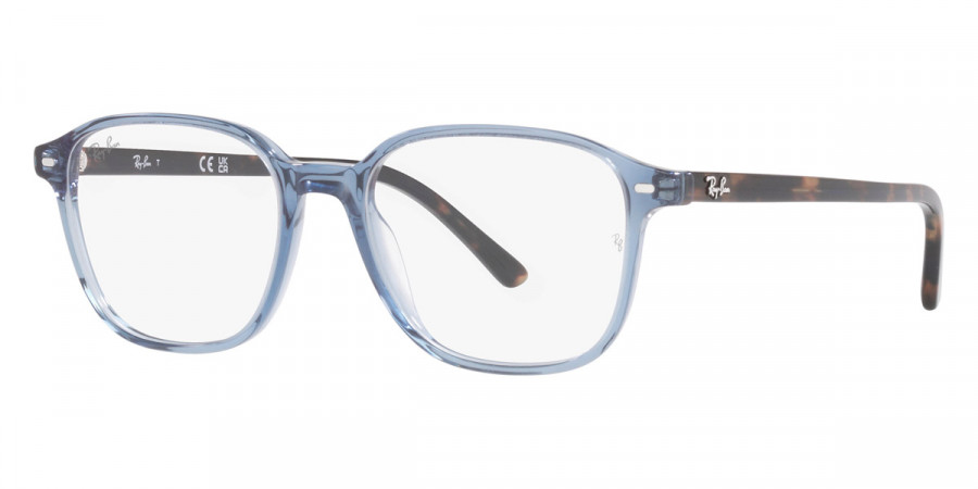 Color: Transparent Blue (8228) - Ray-Ban RX5393822849