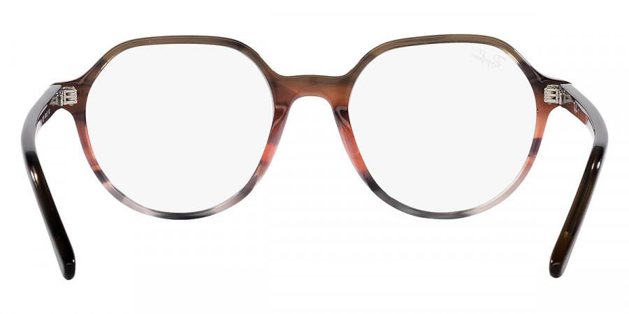 Color: Striped Brown and Red (8251) - Ray-Ban RX5395825149