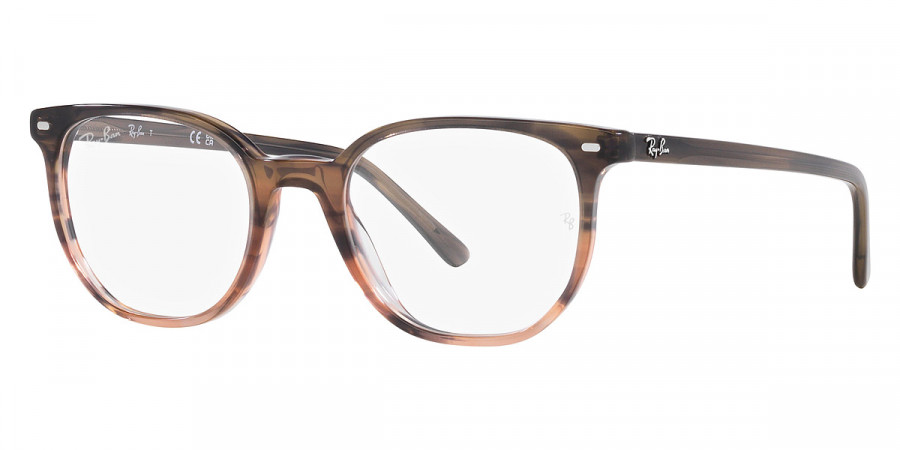 Color: Striped Brown and Red (8251) - Ray-Ban RX5397825150